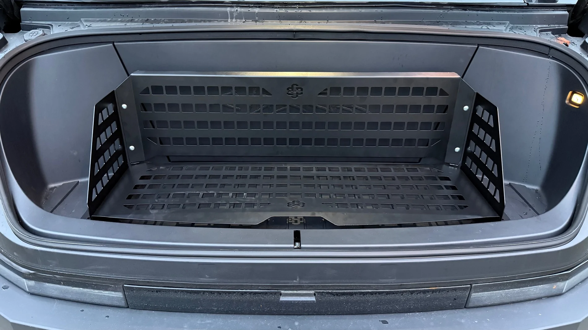 Tesla Cybertruck Frunk Molle kit IMG_6848