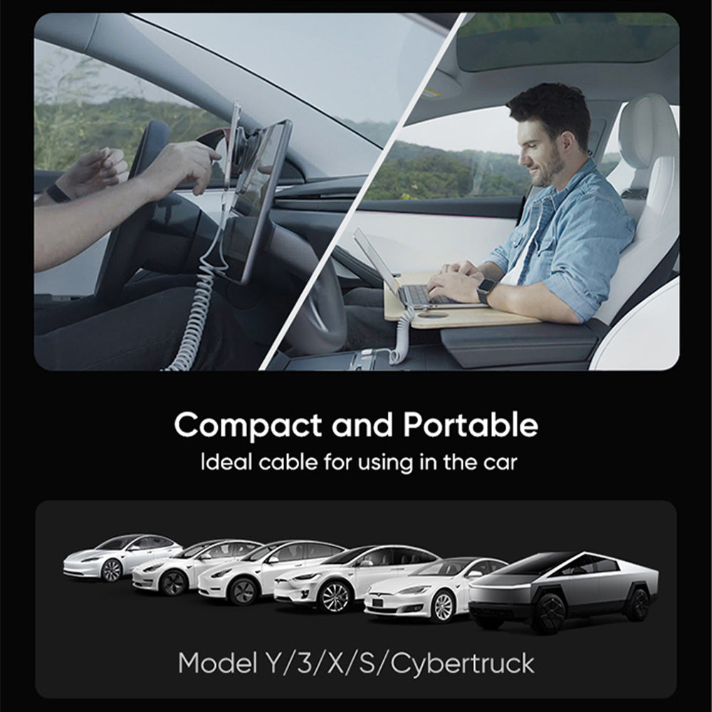 Tesla Cybertruck Cybertruck USB-C Cable — Black Friday Deal ngwithMagneticHolderforTeslaModelS3XY_Cybertruck_5