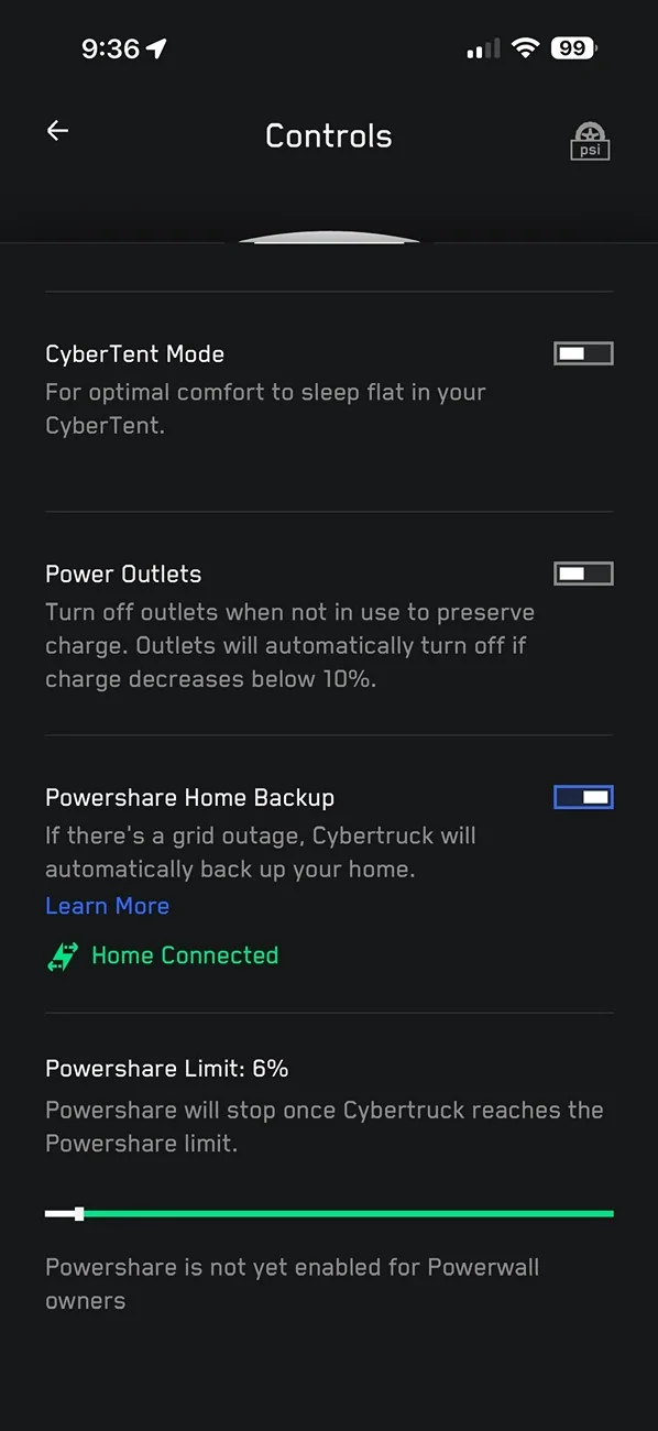 Tesla Cybertruck Cybertruck Gateway Universal Charger Powershare Issue 111F9E87-7692-4D61-8554-8F89F81439DA_1_102_o