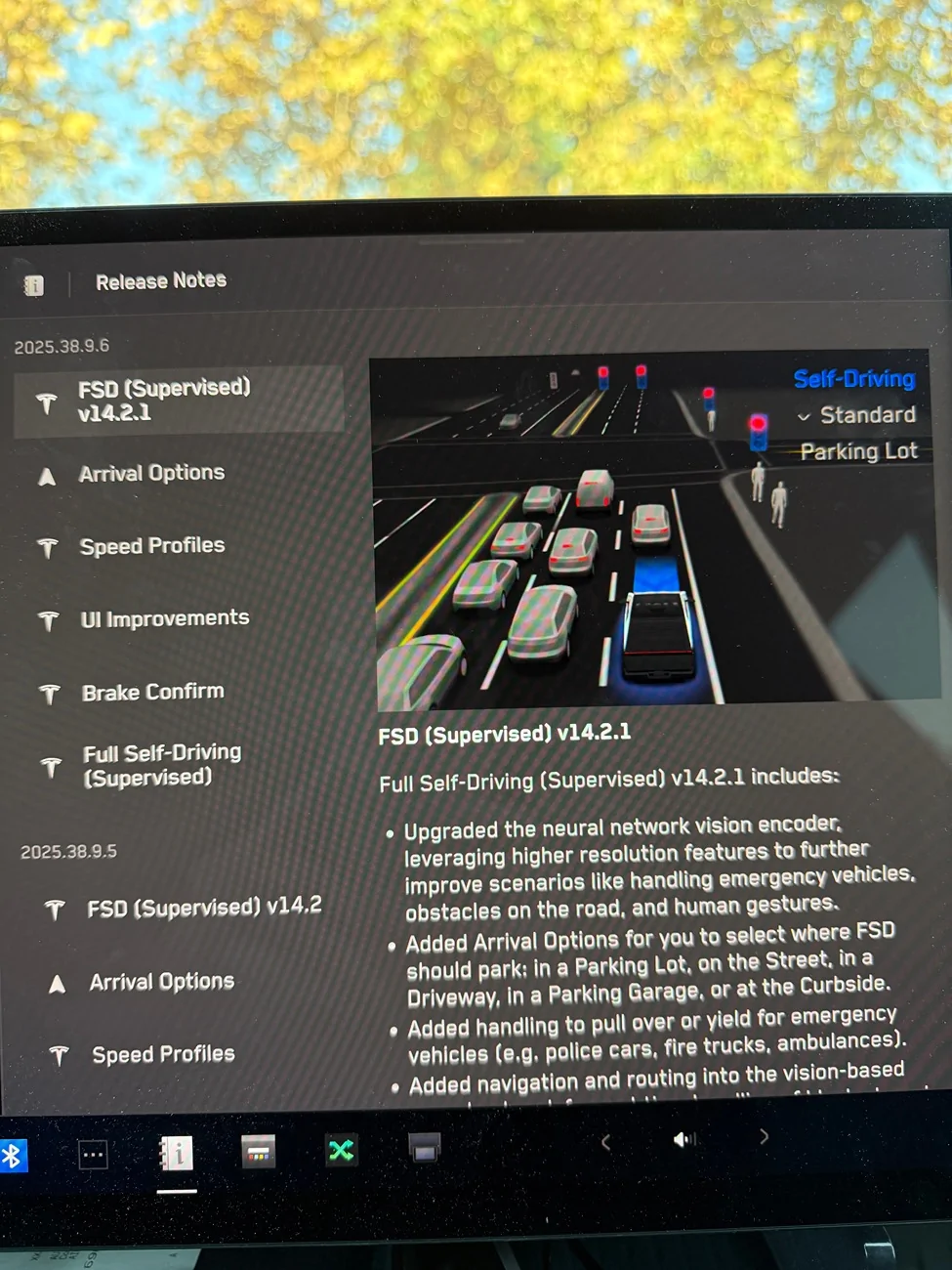 Tesla Cybertruck FSD 14.2.1 (Update 2025.38.9.6) Rolling Out IMG_1564