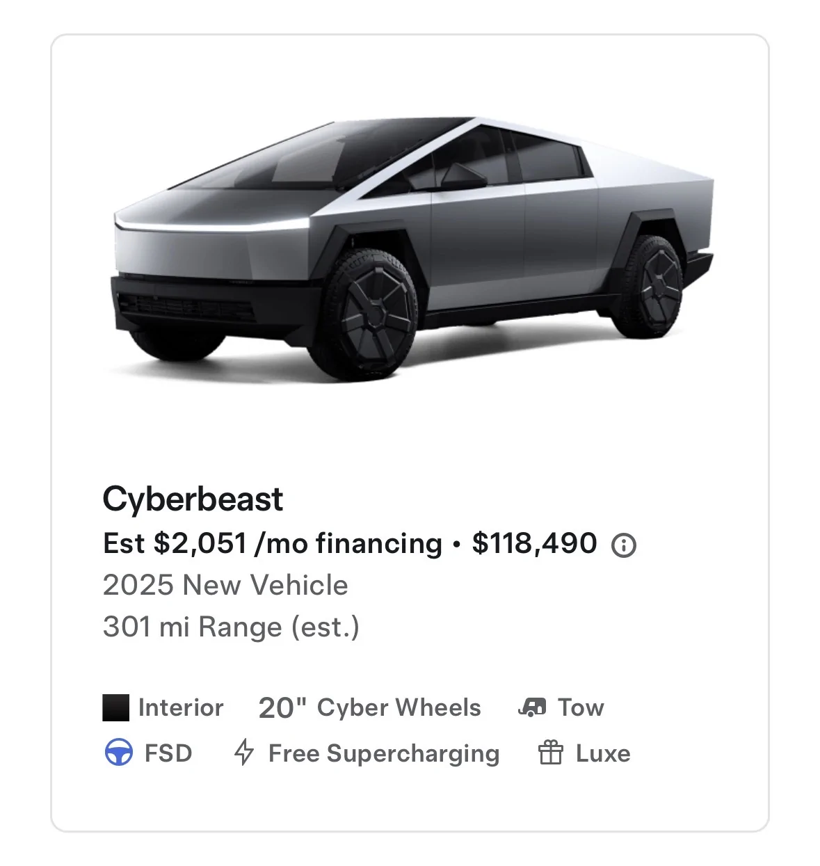 Tesla Cybertruck Cybertruck 8-10 Week delivery time - No inventory available. Changes coming? Something is going on IMG_3399