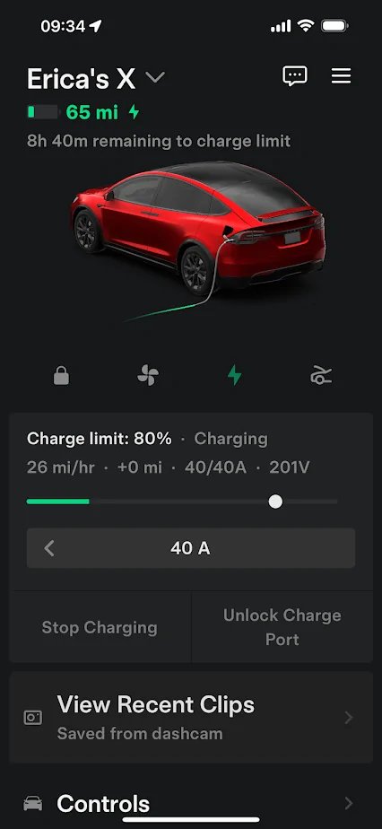 Tesla Cybertruck Charging reduced to 24 A. 1764694303389-qx