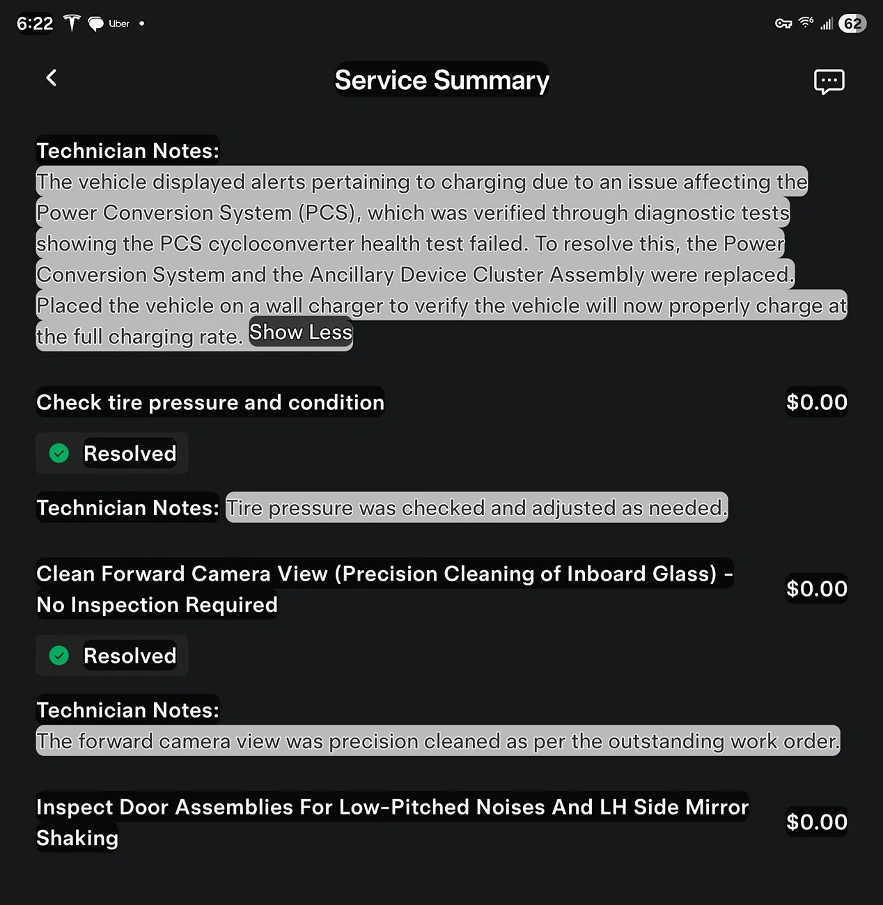 Tesla Cybertruck Charging reduced to 24 A. Screenshot_20251204_182201_Tesla