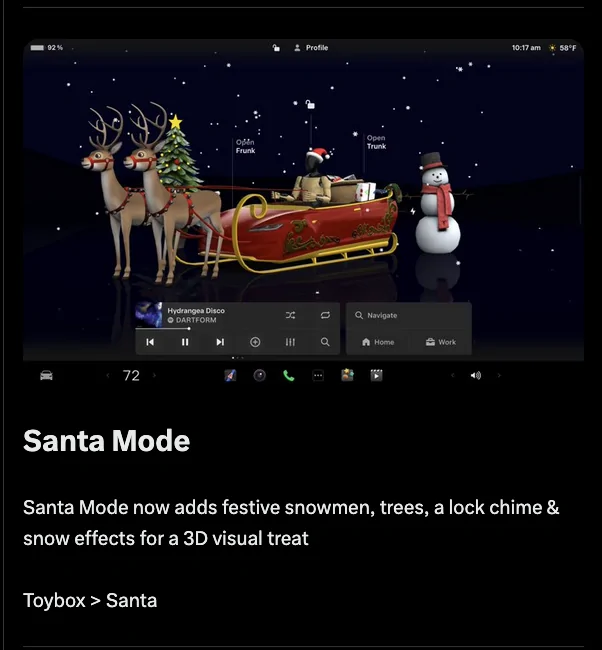 Tesla Cybertruck 2025 Holiday Software Update now live (and installing on Cybertrucks)! 1764981569504-ha