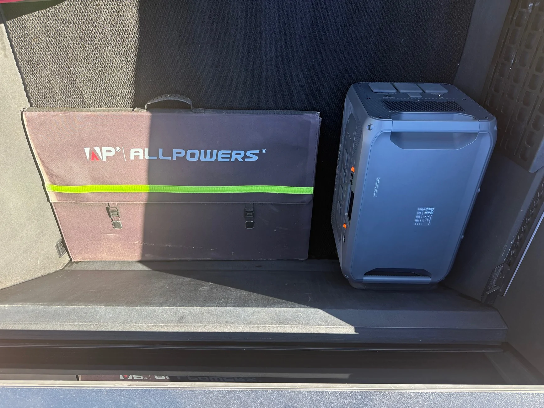 Tesla Cybertruck Solar Trickle Charger Setup (with Black Friday deals) IMG_7711
