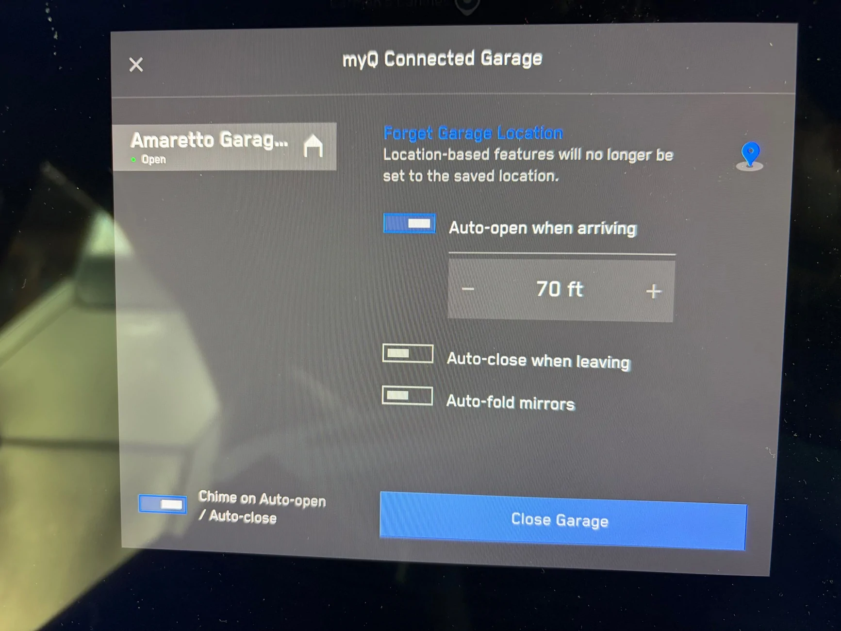 Tesla Cybertruck MyQ Auto-Close Strikes Again ⚠️ IMG_9951