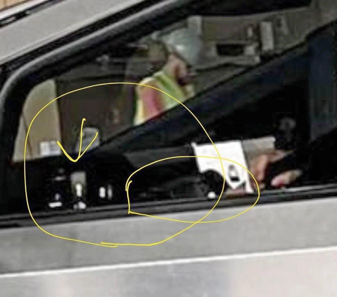 Tesla Cybertruck Instrument Cluster Display + Auto Shift Out Of Park + Steering Yoke confirmed in new Cybertruck pics @ Giga Texas  instrument cluster display in front of driver + auto shift out of park featur