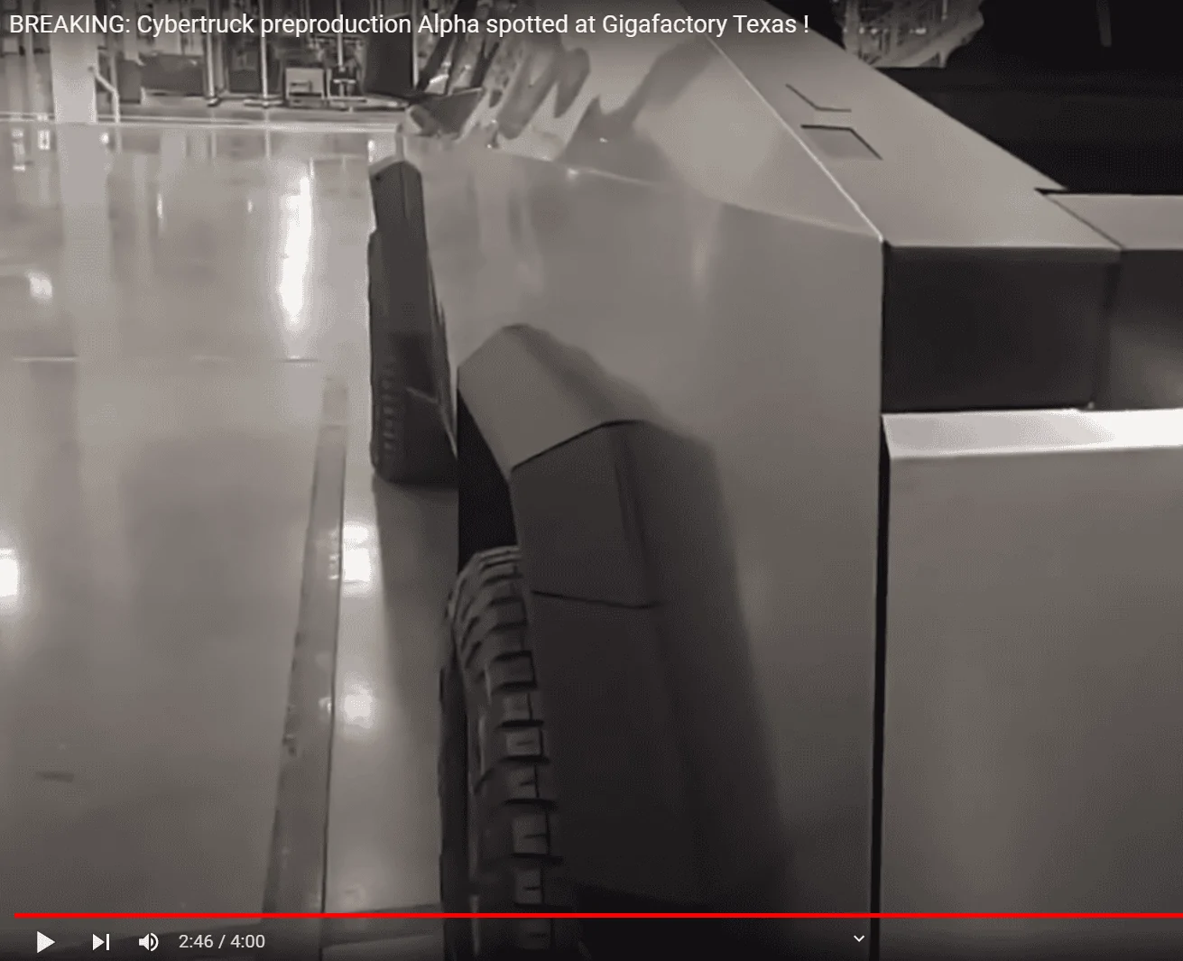 Tesla Cybertruck Side sail area? 1643125164019