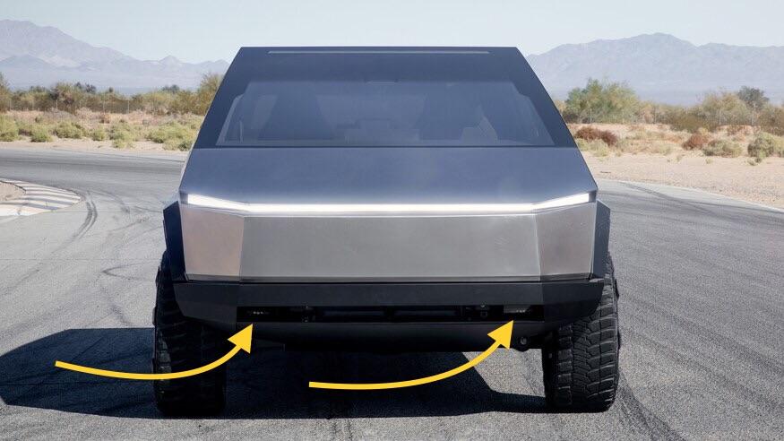 Tesla Cybertruck Cybertruck Photos Leaked! ? [Added: Video Showing Whole Truck -- Rear & Bed] D97F48C0-233C-4DB3-99C4-70F7B4F769C2
