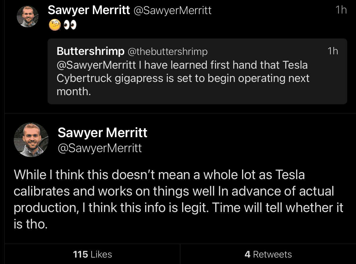 Tesla Cybertruck Cybertruck Photos Leaked! ? [Added: Video Showing Whole Truck -- Rear & Bed] 1643143018852