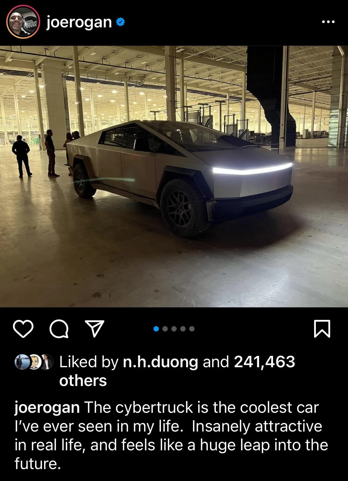 Tesla Cybertruck Joe Rogan takes Cybertruck for a Spin! [CLOSED DUE TO POLITICS] 4EAD26CA-BC81-4773-8F7C-A8F6426EC48C