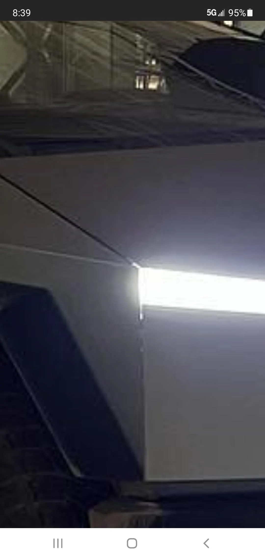 Tesla Cybertruck Cybertruck Photos Leaked! ? [Added: Video Showing Whole Truck -- Rear & Bed] Screenshot_20220127-083914_Samsung Internet
