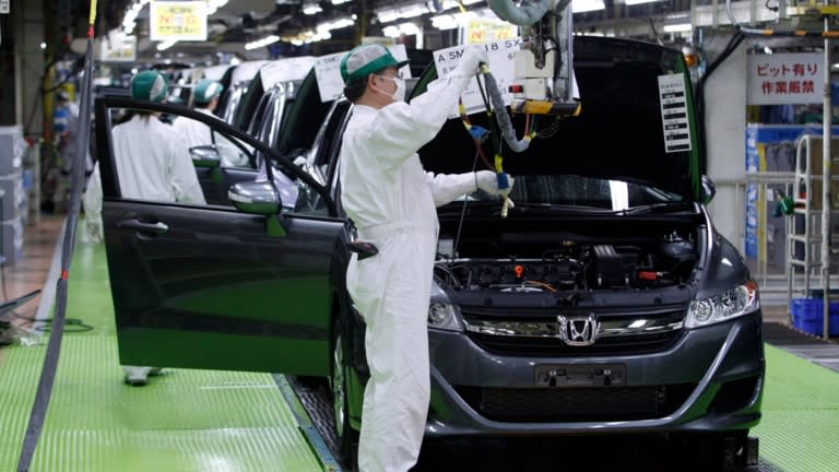 Tesla Cybertruck Honda to close 'mother factory' as it moves to all-electric future 2F38678383-3-eng-GB%252FCropped-1643688926RTR2LCUO