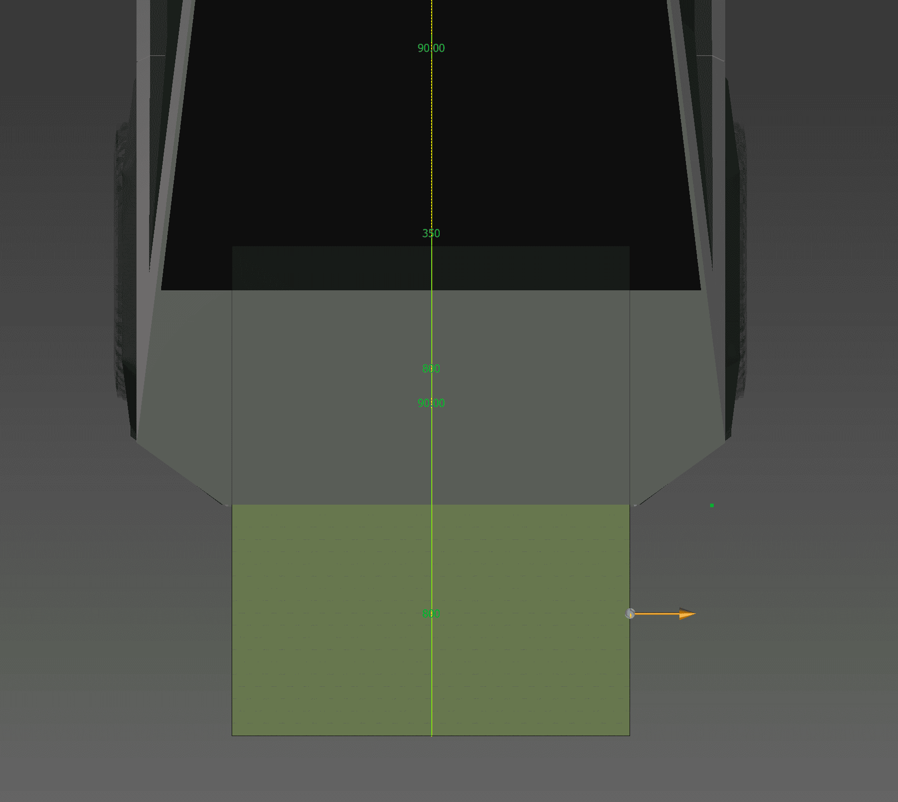 Tesla Cybertruck Side sail area? Frunk Drawer To