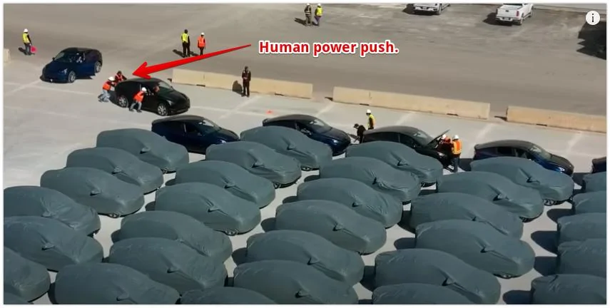 Tesla Cybertruck Model Y's coming out of Texas Giga Factory PRODUCTION MODEL Ys COMING OUT OF GIGA TEXAS! - Tesla Gigafactory Austin 4K Day 575 - 2:17:22