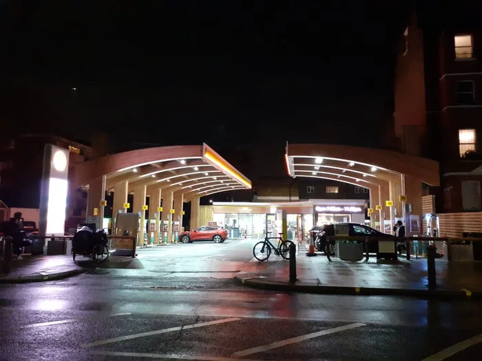 Tesla Cybertruck Shell turned an old gas station into an EV-only charging hub with free WiFi and solar panels 620fc5b8462ff20019c5ac51?width=700