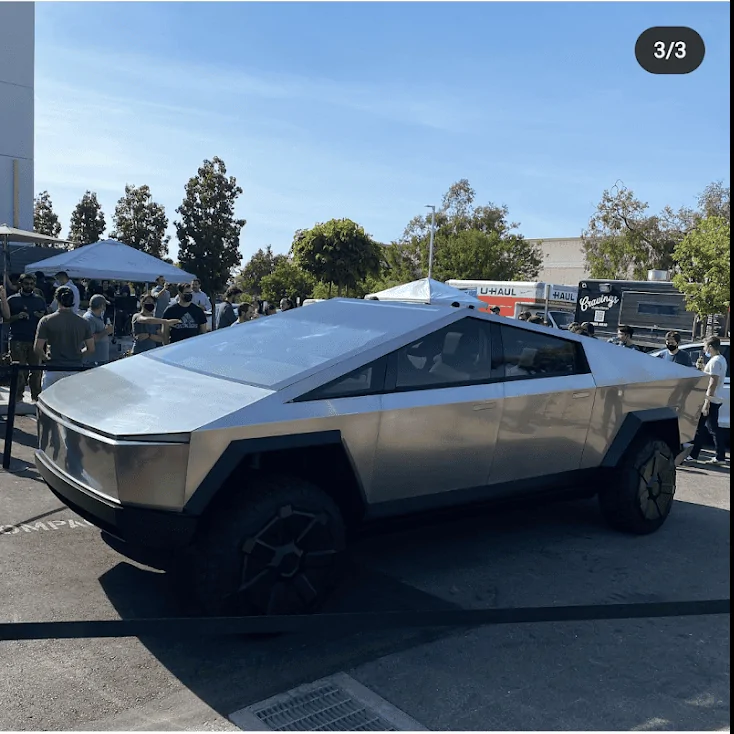 Tesla Cybertruck Cybertruck Spotted Coming Off Ramp [Video] 1645561568364