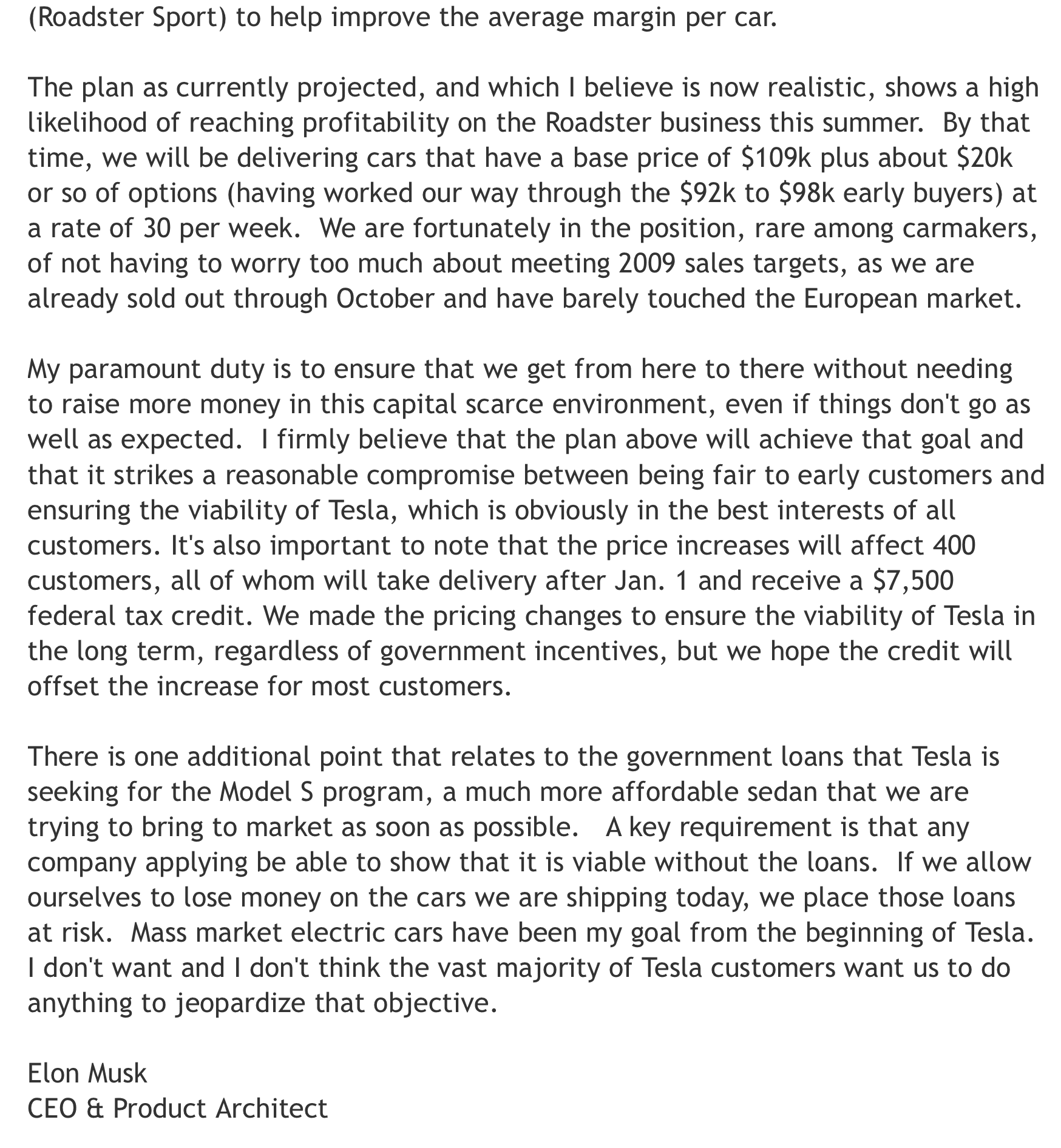 Tesla Cybertruck Elon Musk replies to a Tweet about Pricing on the Cybertruck 1646328826279