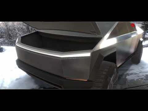 Tesla Cybertruck Cybertruck Frunk Frunck 1