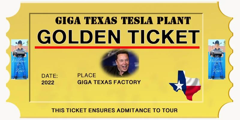 Tesla Cybertruck Giga Texas Open House - Am I Eligible to Attend? Golden ticket to Giga