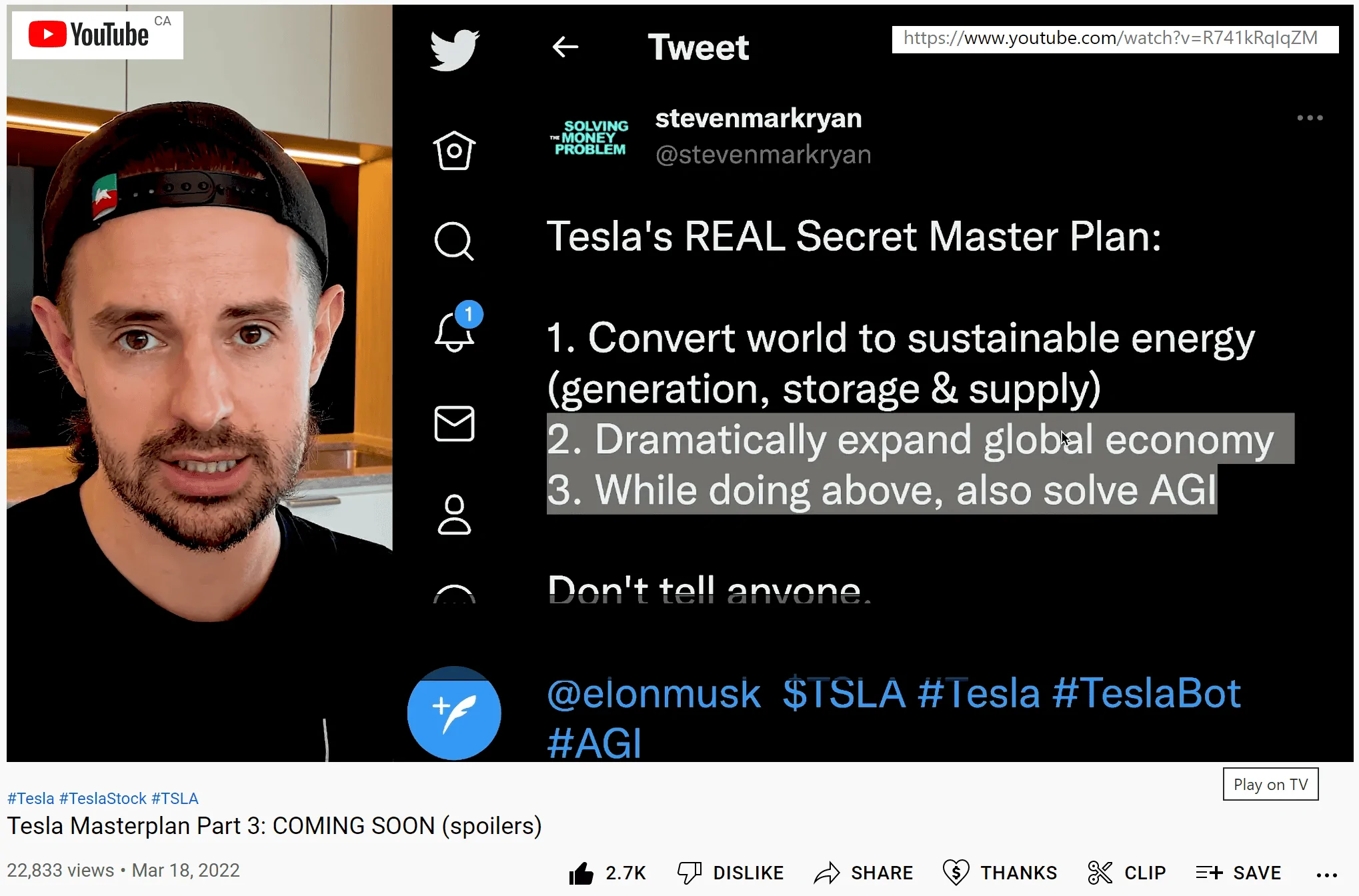 Tesla Cybertruck Tesla Masterplan Part 3 according to Steven Markryian Tesla Secret Master Plan