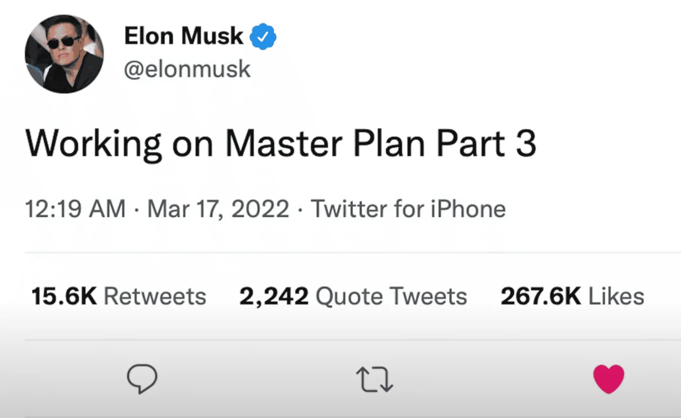 Tesla Cybertruck Tesla Masterplan Part 3 according to Steven Markryian Master Plan Part 3