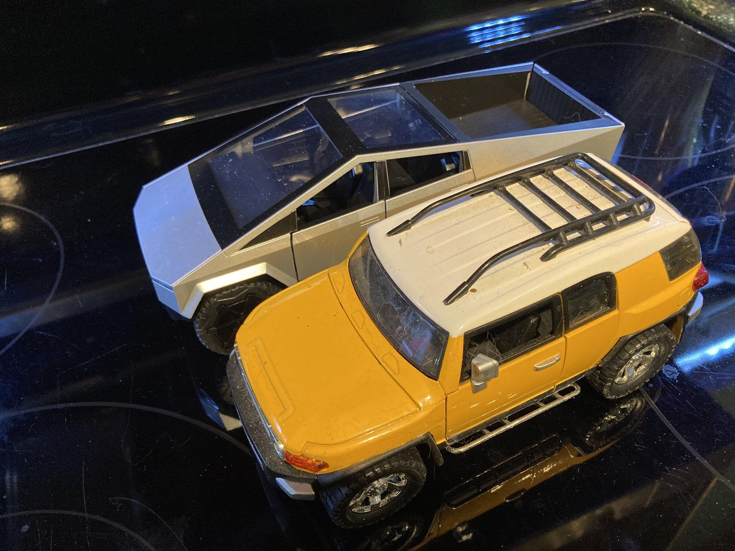 Tesla Cybertruck Cybertruck Photos Leaked! ? [Added: Video Showing Whole Truck -- Rear & Bed] D33AFDC8-E77D-4BC8-991B-E057EFE68583