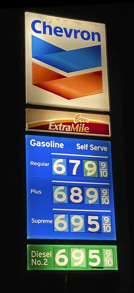 Tesla Cybertruck Gas prices hi gas pric