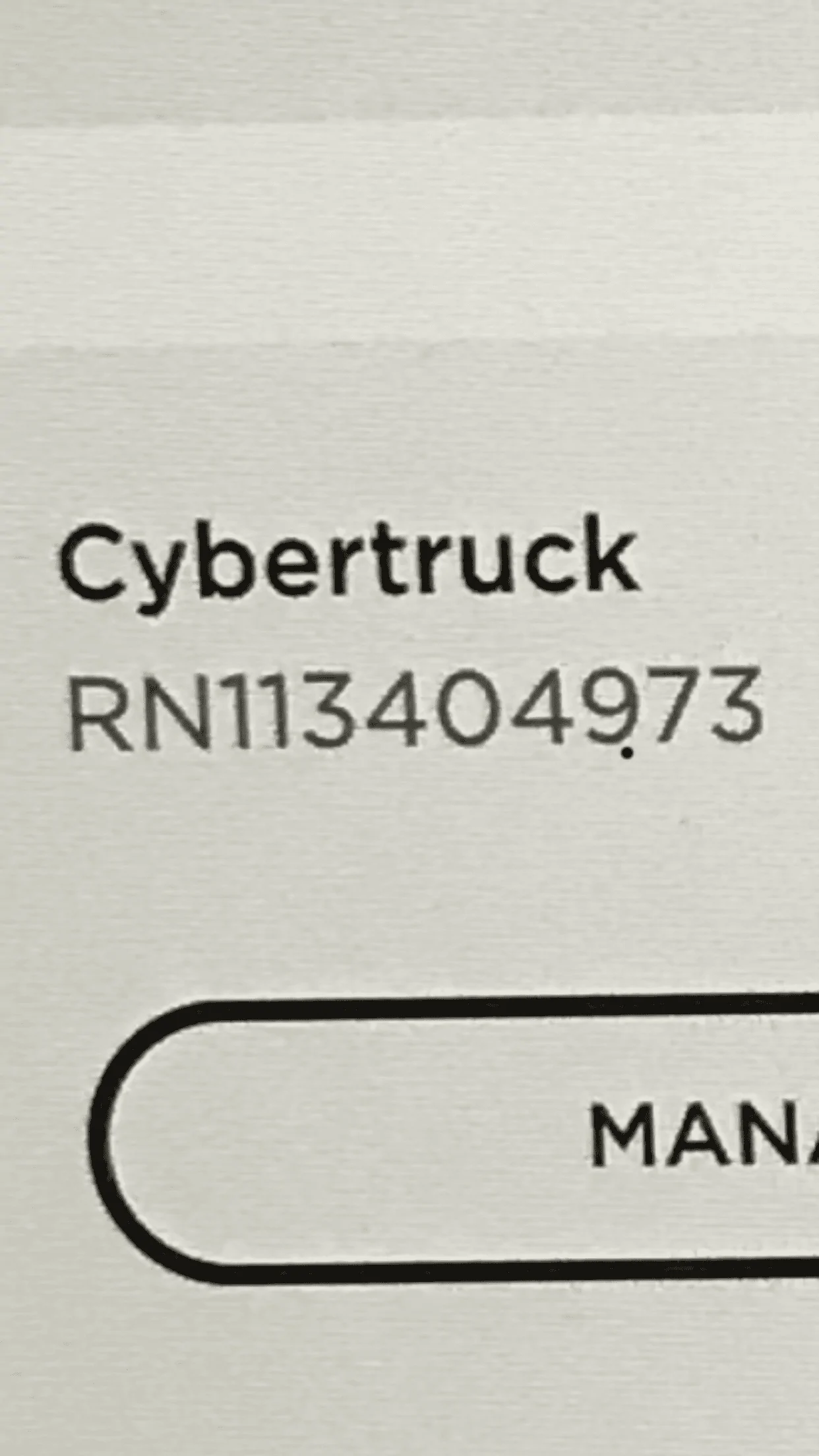 Tesla Cybertruck What happened to my reservation??? IMG_3241