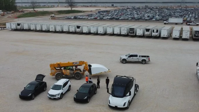 Tesla Cybertruck Cyber Rodeo Announced For Giga Texas @ April 7! tesla-semi-texas-678x381