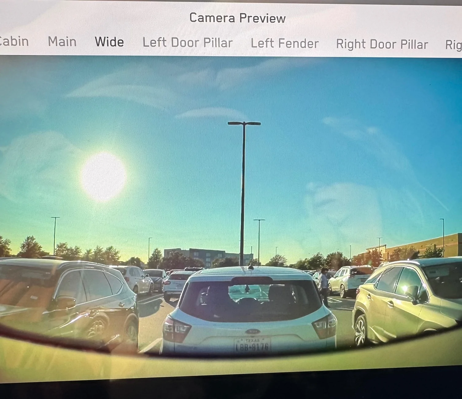 Tesla Cybertruck How-to Clean Forward Camera View / Glare Shield (fix "camera visibility limited" issue) - DIY IMG_0485