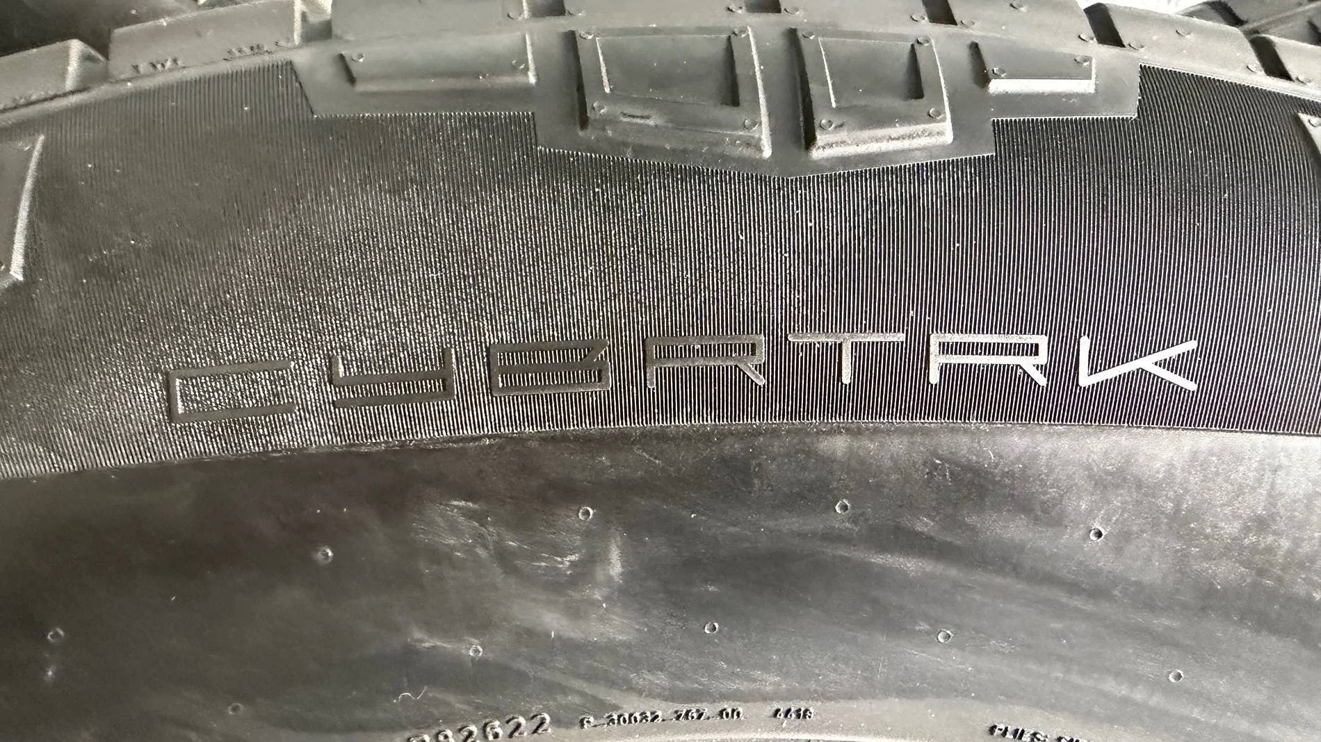 Tesla Cybertruck 4 Almost Brand New Pirelli Scorpion Cybertruck Tires w/covers IMG_0507