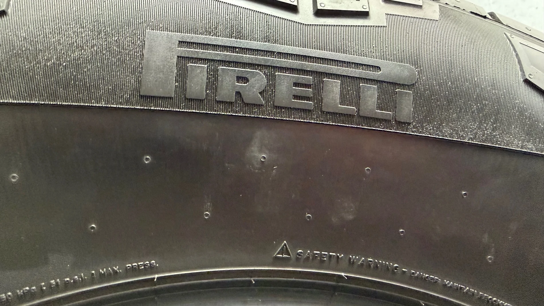 Tesla Cybertruck 4 Almost Brand New Pirelli Scorpion Cybertruck Tires w/covers IMG_0508