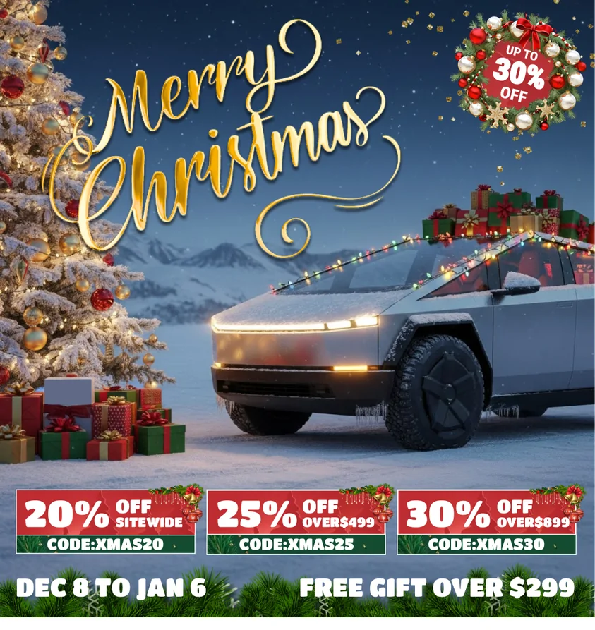 Tesla Cybertruck 🎄 Holiday Sale Is Live! [CyberGear] 0d16196feb2bcf57e6a153973731ead9