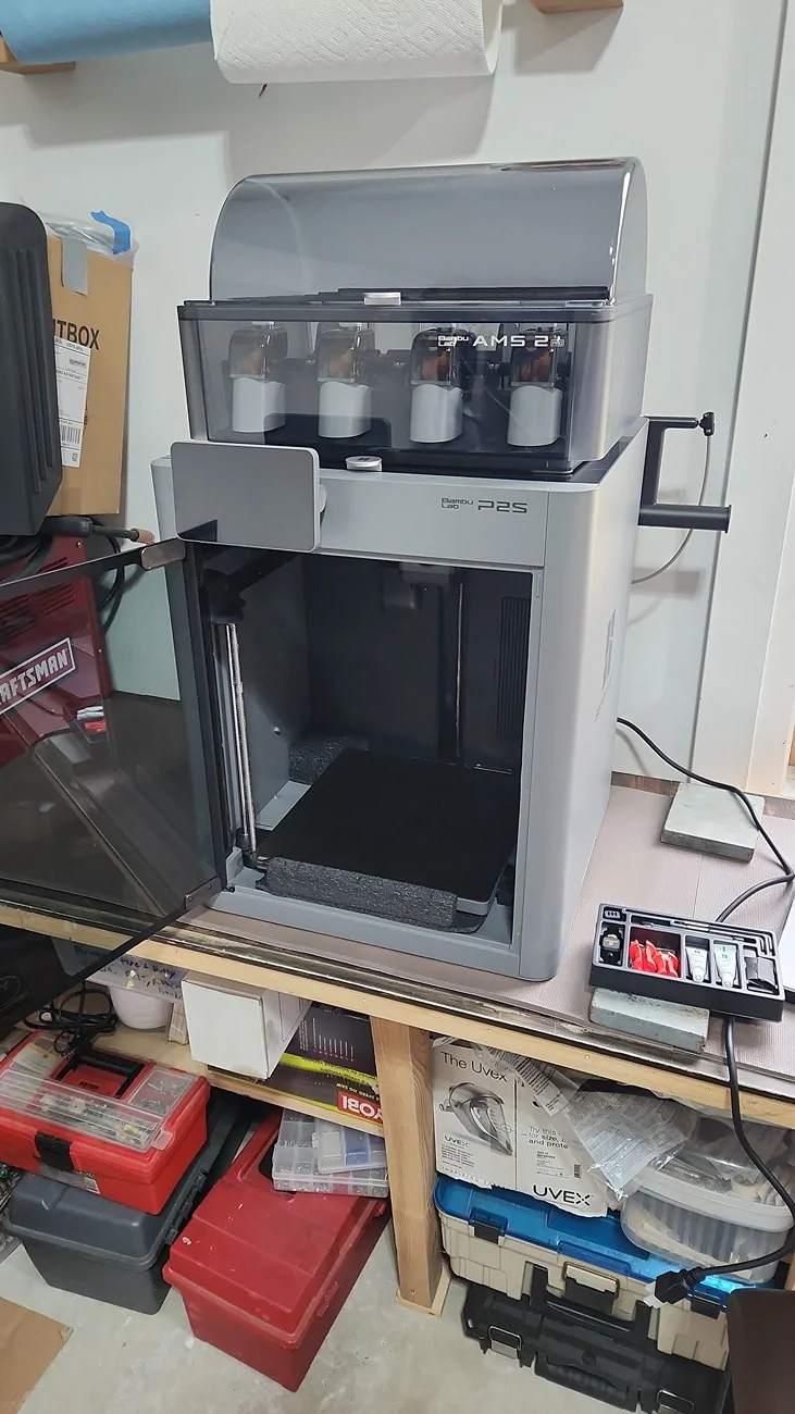 Tesla Cybertruck [3D Print] Christmas - Rudolph Red Nose and Reindeer Antlers IMG-20251210-WA0001