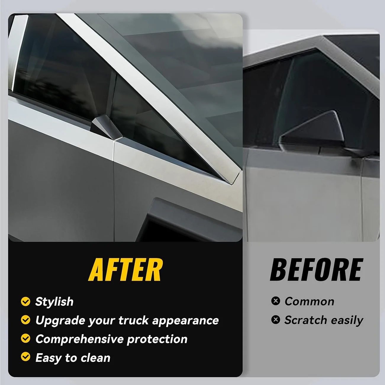 Tesla Cybertruck Mirror Delete!  Anyone done this side view Are you happy? Do you see additional range? 617kaYYIpwL._AC_SL1500_