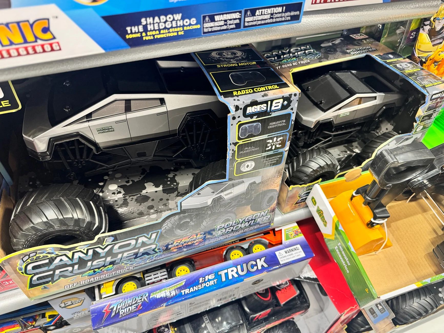 Tesla Cybertruck CRAZY Cybertruck “knock off “ toy 🤣 IMG_8237