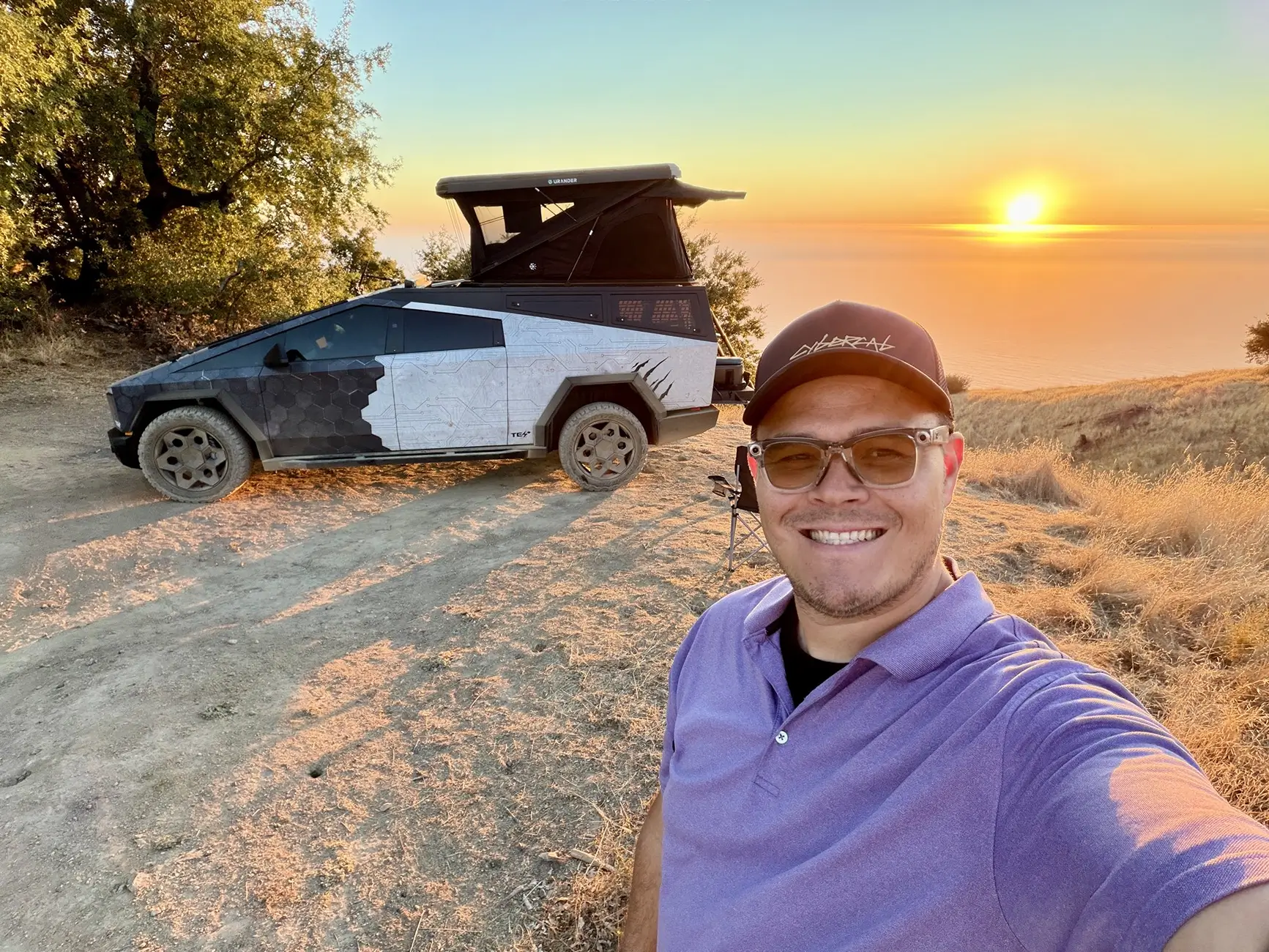 Tesla Cybertruck Cybertruck's Ultimate Companion: Urander Rack & PANO Tent 1765521365996-h
