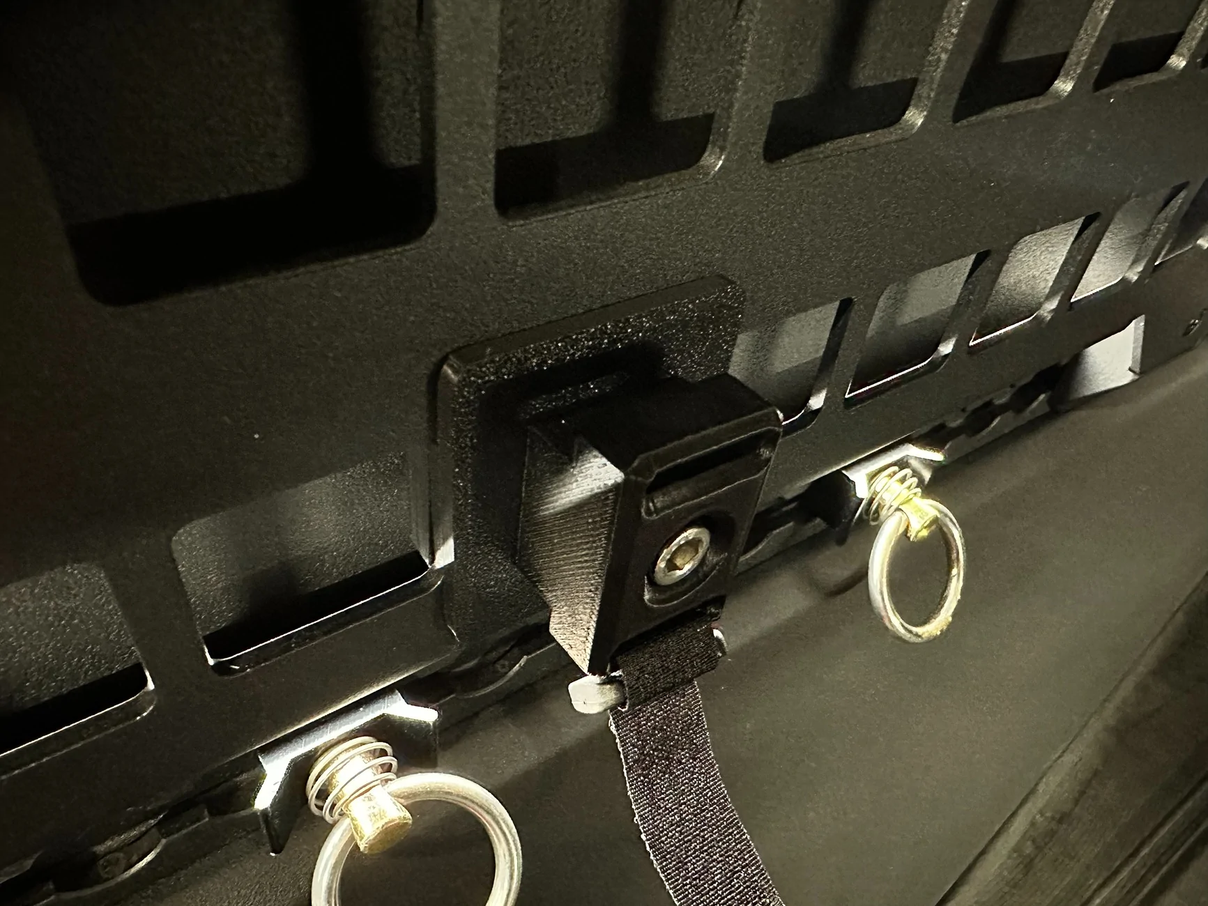 Tesla Cybertruck Vault bed MOLLE accessory attachments (3D Print download) IMG_6447