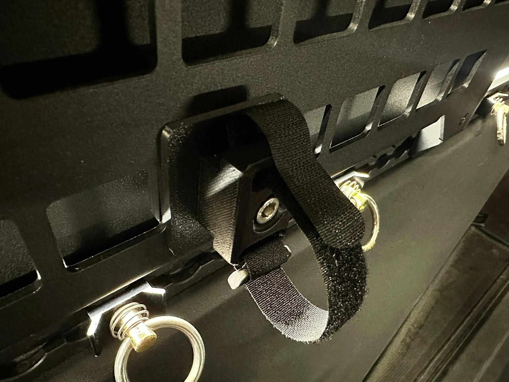 Tesla Cybertruck Vault bed MOLLE accessory attachments (3D Print download) IMG_6448
