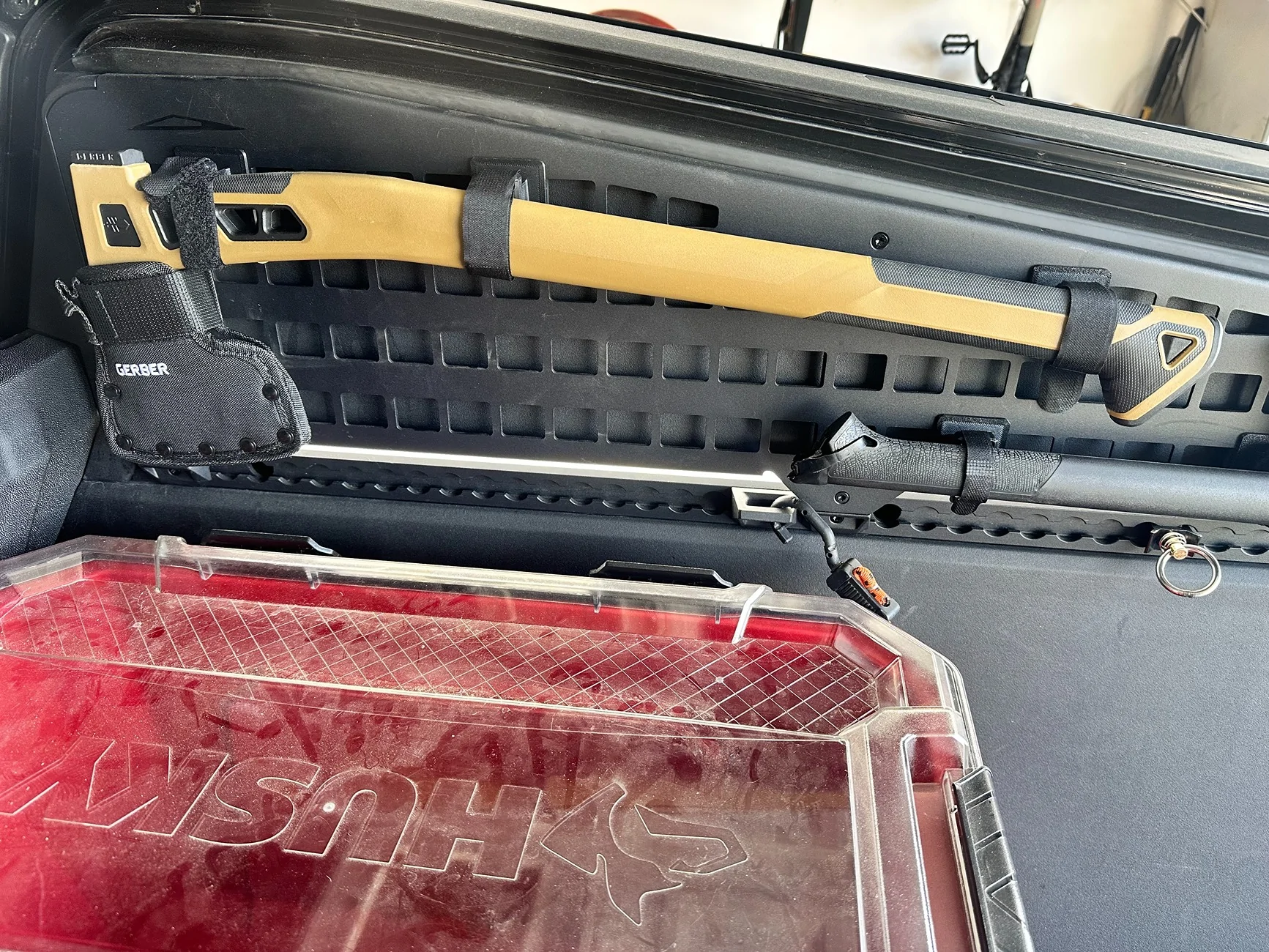 Tesla Cybertruck Vault bed MOLLE accessory attachments (3D Print download) IMG_6441