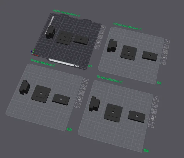 Tesla Cybertruck Vault bed MOLLE accessory attachments (3D Print download) Screenshot 2025-12-13 at 11.02.32 AM