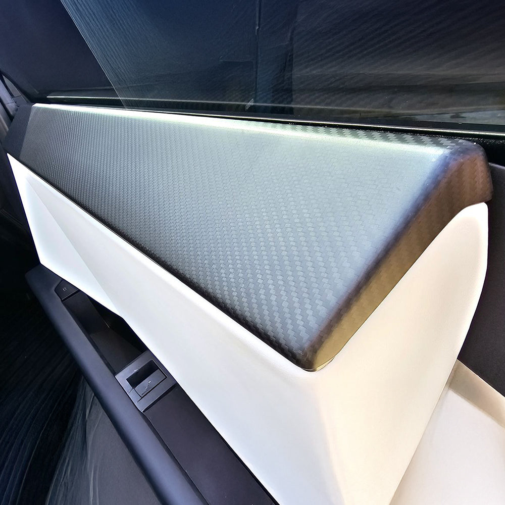 Tesla Cybertruck Upgrade Your Cybertruck Interior: Carbon Fiber Door Panels+🎄Christmas Sale! _Cybertruck_Carbon_Fiber_Door_Panel_Covers_Premium