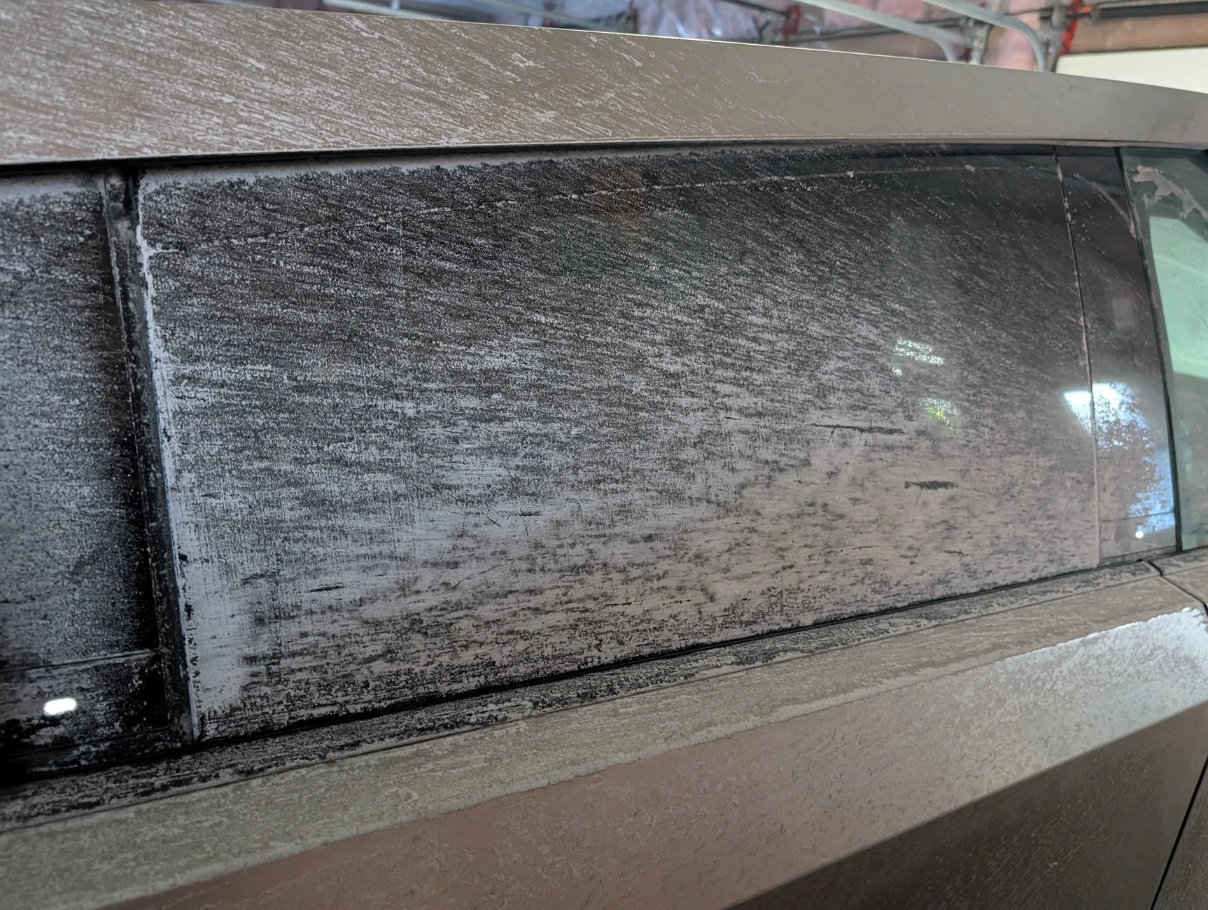 Tesla Cybertruck Road Salt Tips? PXL_20251208_195433572
