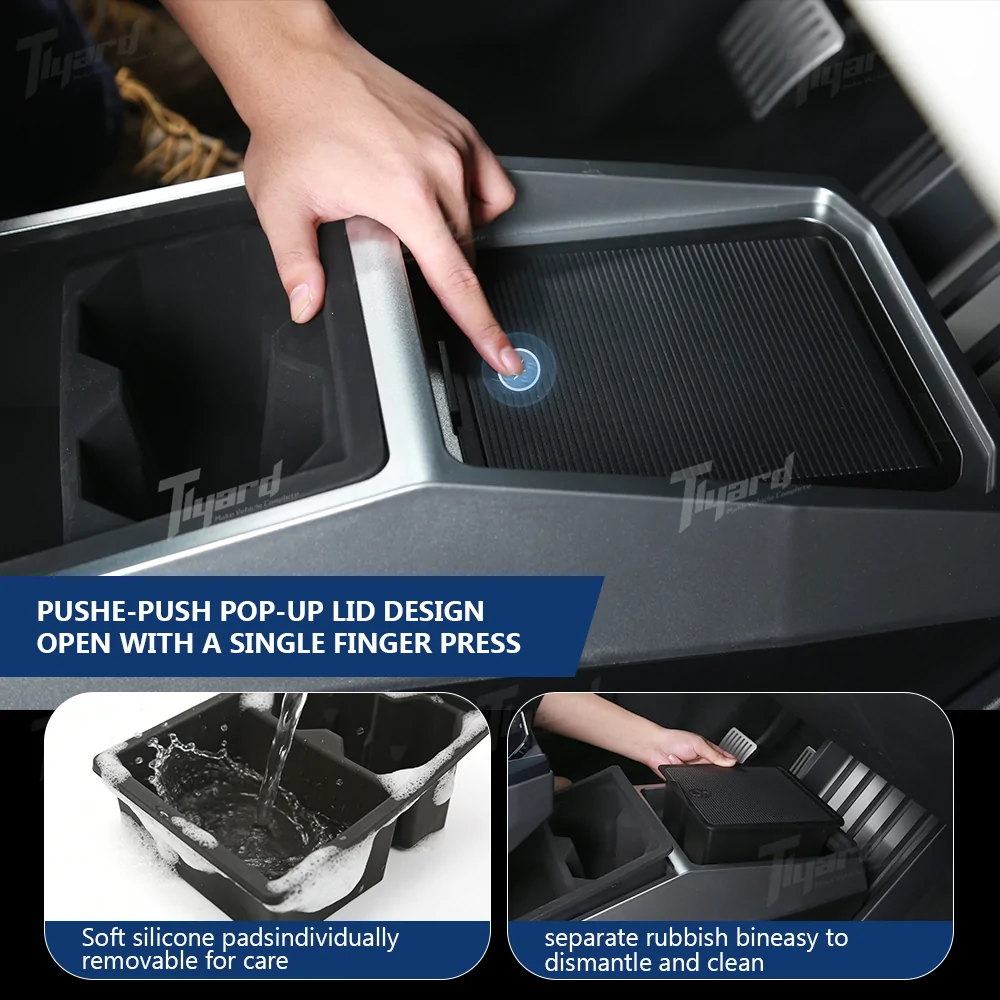 Tesla Cybertruck Smart Design, Maximum Functionality-Tlyard Storage Box(30% off🔥) 3