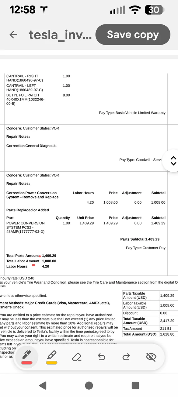 Tesla Cybertruck Dead truck. 1000017117