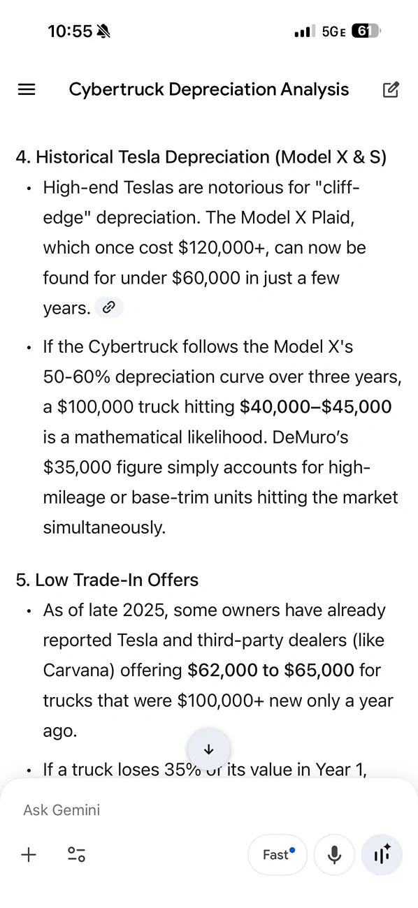 Tesla Cybertruck Doug Demuro the hater…thoughts on his latest comments? IMG_1631