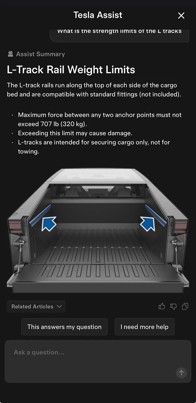 Tesla Cybertruck Most Useful L-Track Mounts? 1766353762904-7i
