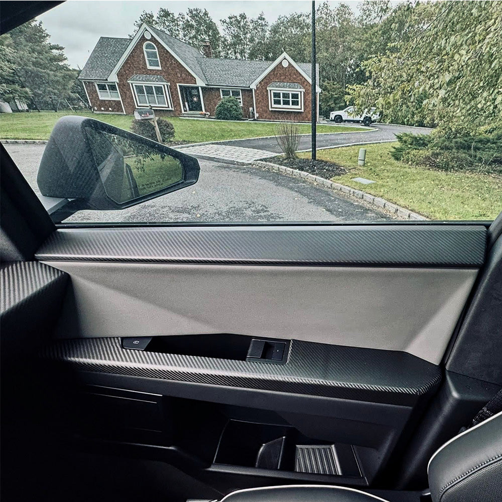 Tesla Cybertruck Elevate Your Cybertruck Interior: Carbon Fiber Door & Armrest Covers +🎄Christmas Sale! Upgrade your 2024+Tesla Cybertruck with real carbon fiber 2_Twill_Weave_3e7b7537-b37a-454f-b859-1be6d361e5ae