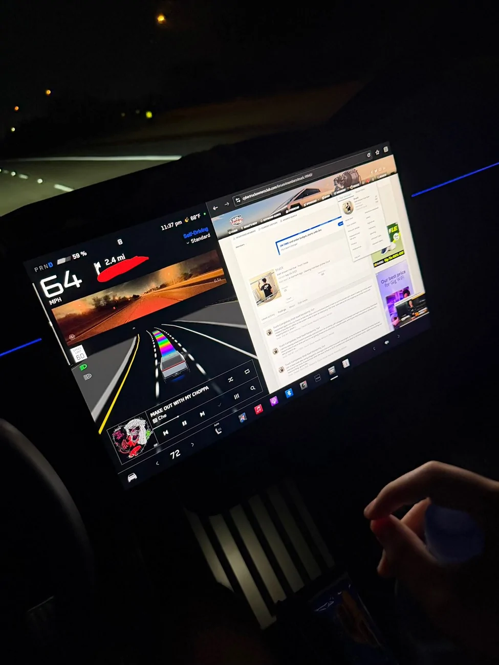 Tesla Cybertruck Truck Completely Shat Itself Randomly, Fix? IMG_1043